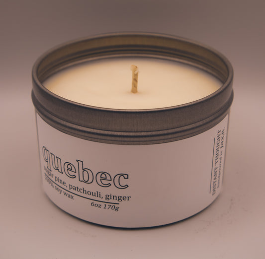 Quebec [sugar pine, patchouli, ginger]